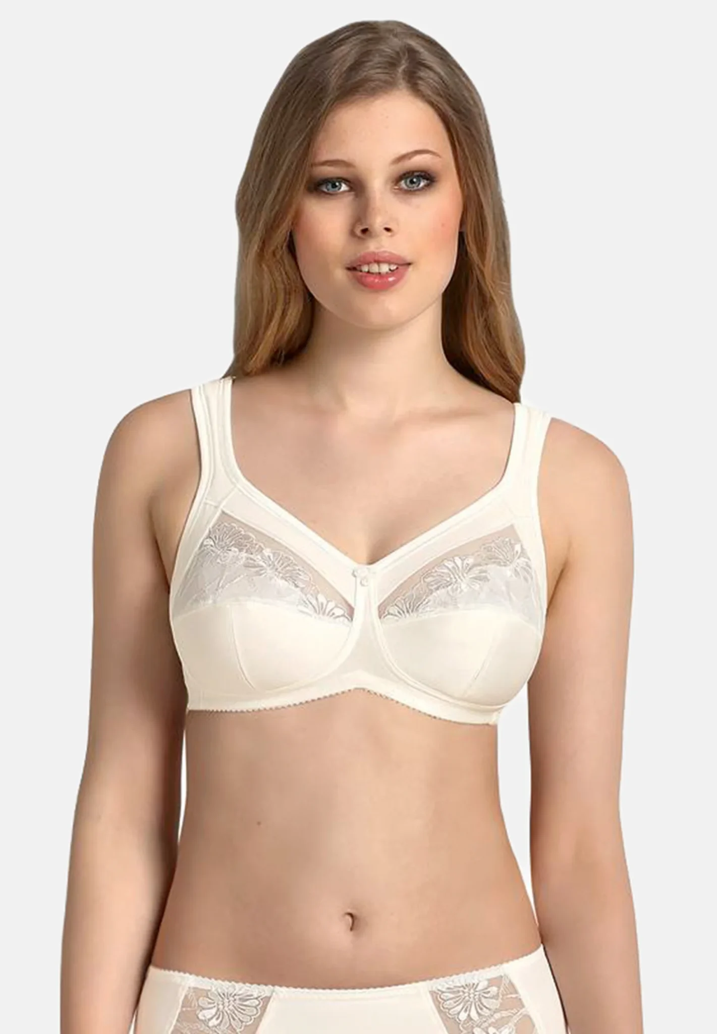 Anita Safina bøjlefri BH Crystal (råhvid) - Billede 2