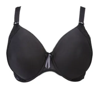 Elomi Amelia Bandless Spacer Moulded BH, Black