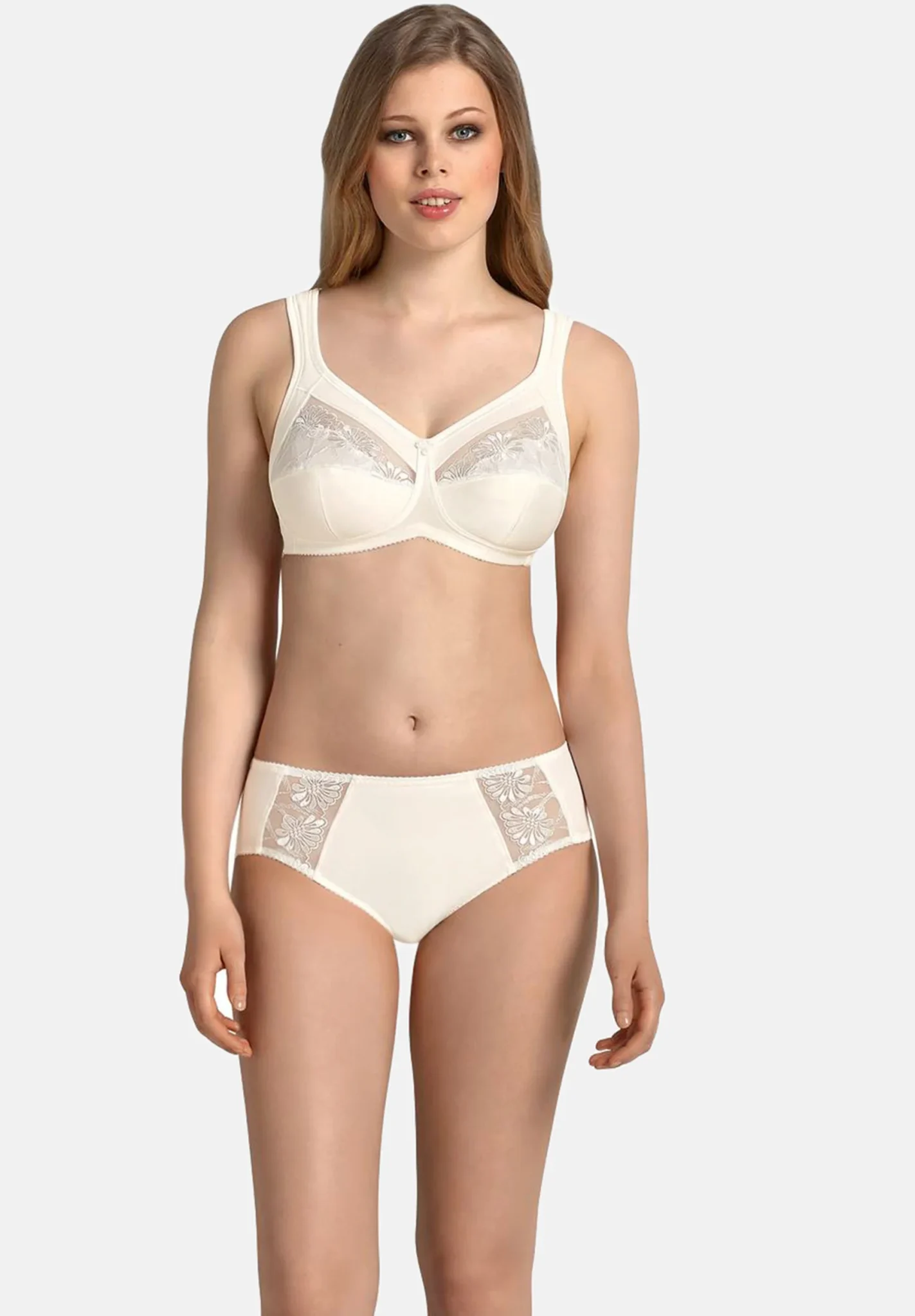 Anita Safina bøjlefri BH Crystal (råhvid) - Billede 3