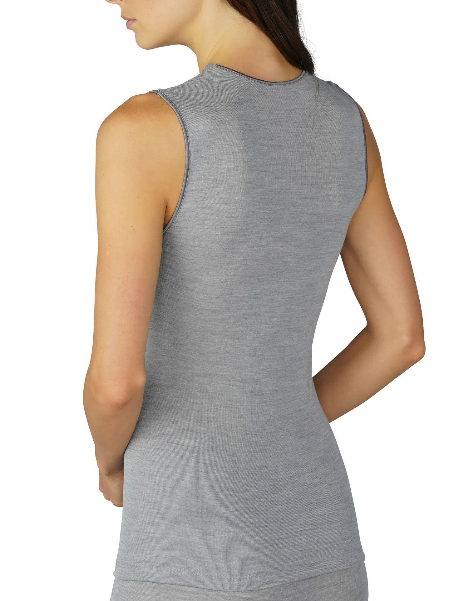 Mey Silk Touch Wool top, Grå - Billede 2