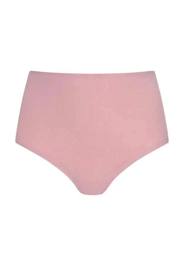 Mey højtaljet sømløs trusse, Pale Blush