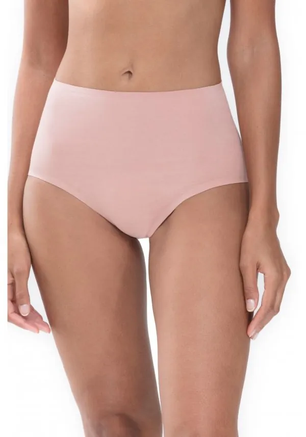 Mey højtaljet sømløs trusse, Pale Blush - Billede 5