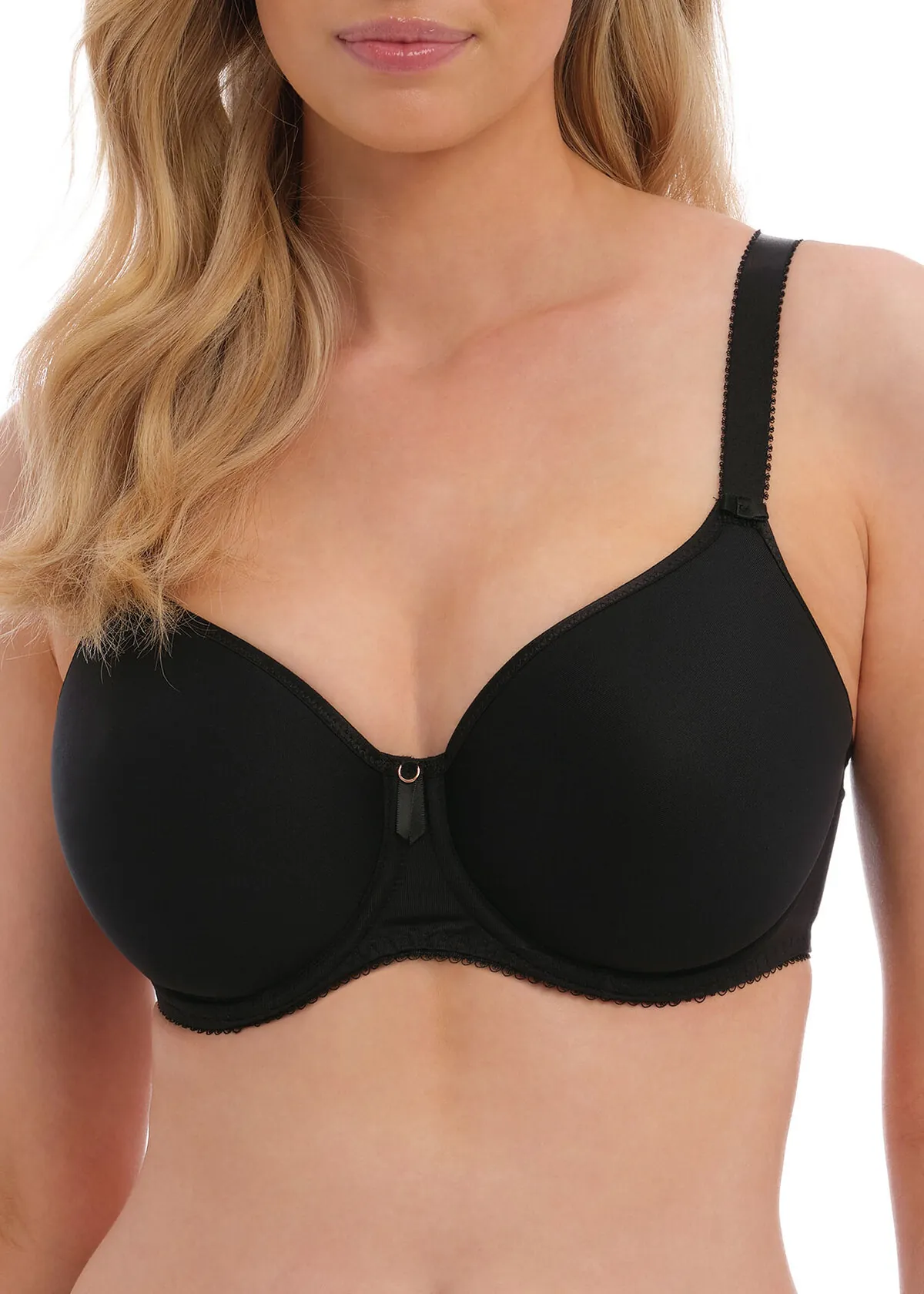 Fantasie Rebecca Essentaials formstøbt BH, Sort - Billede 2