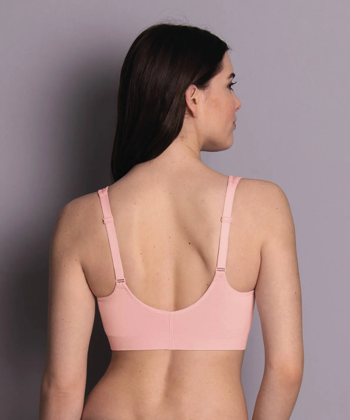 Anita Care Bralette med frontluk (lynlås), Lotus - Billede 3