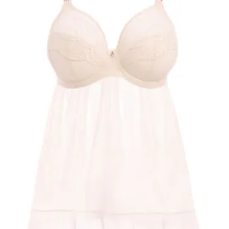 Elomi Priya Babydoll dress, Vanilla