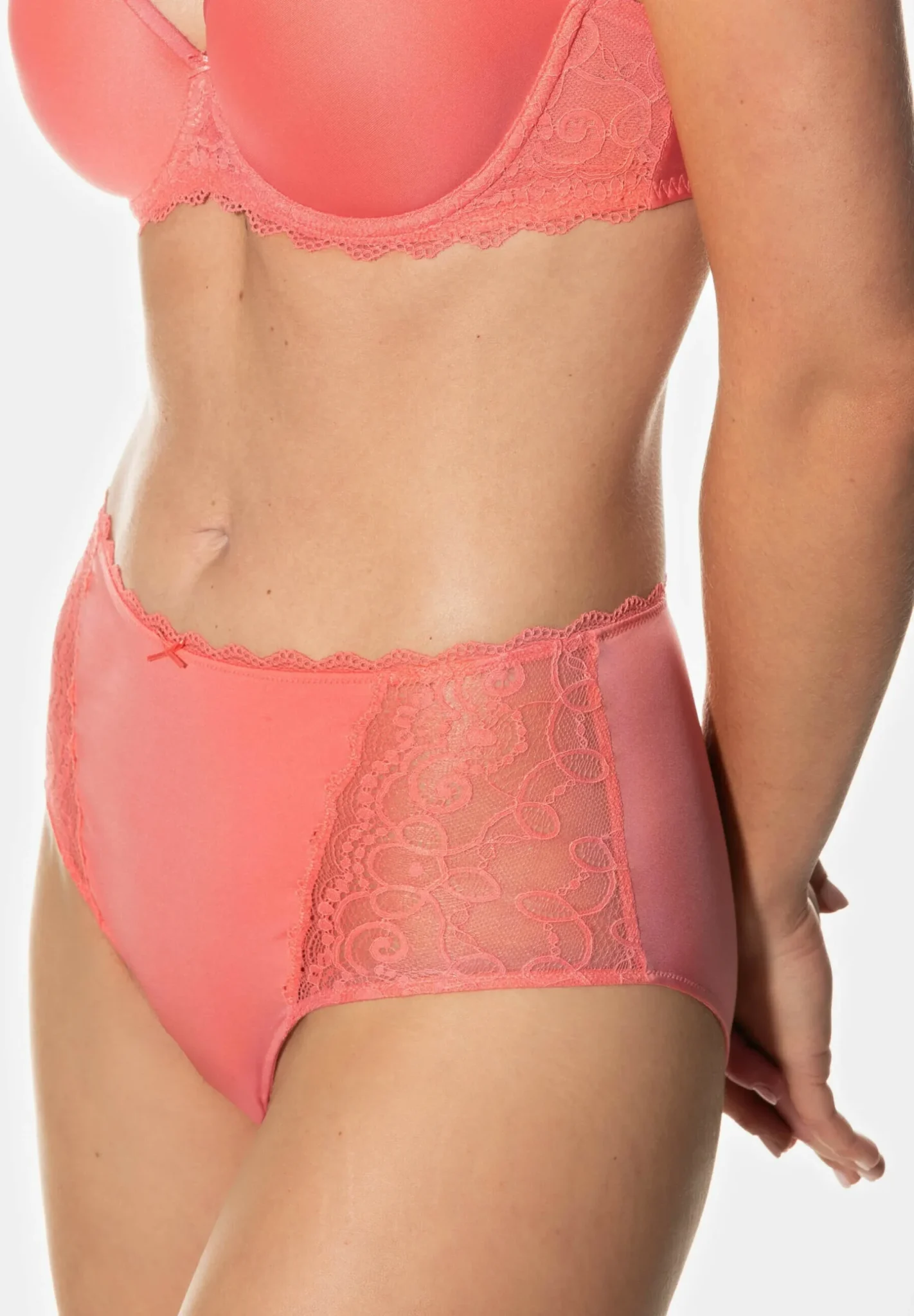 Mey Amorous højtaljet trusse, Juicy Peach - Billede 4