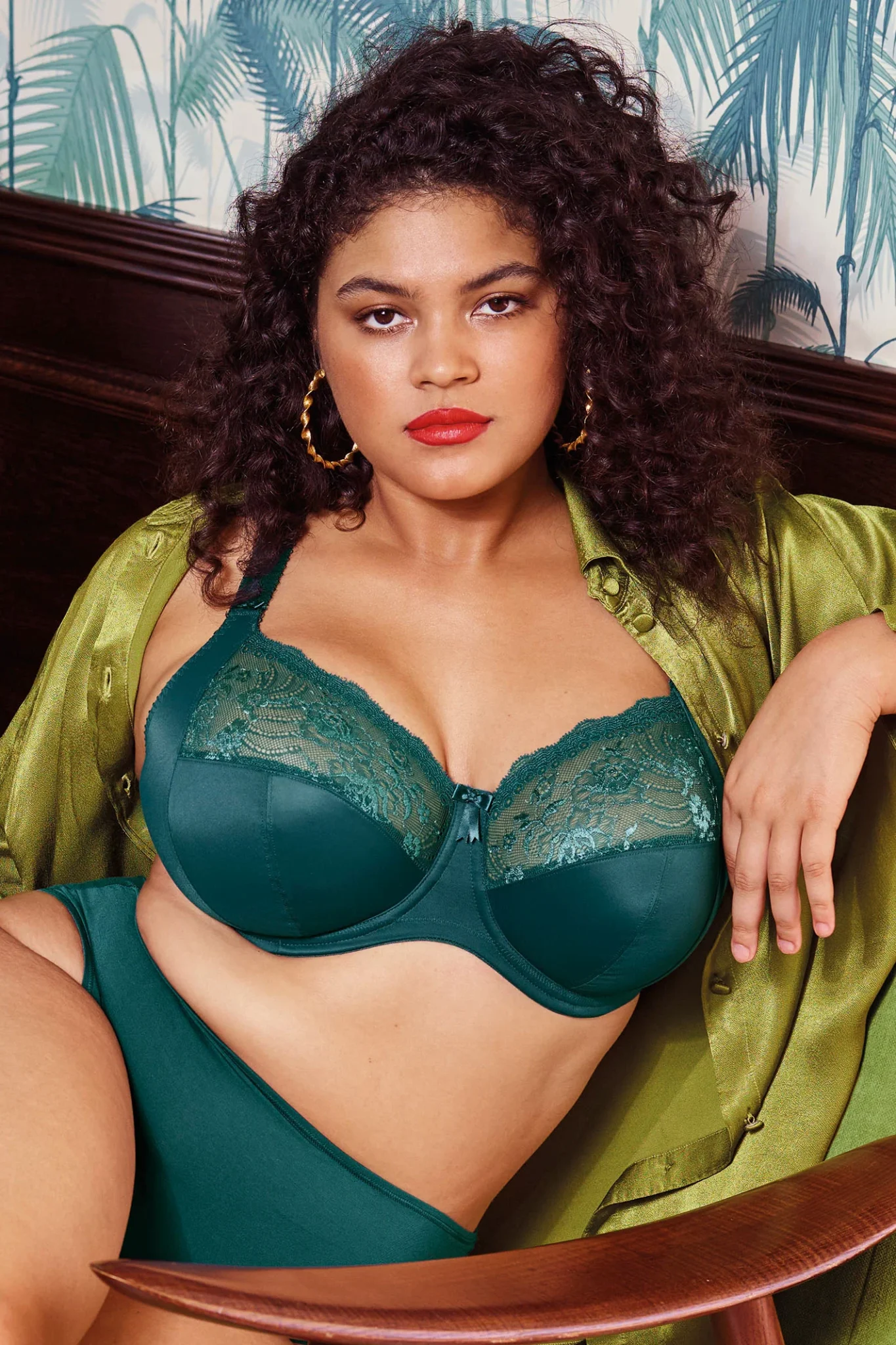 Elomi Morgan BH, Deep Teal - Billede 4