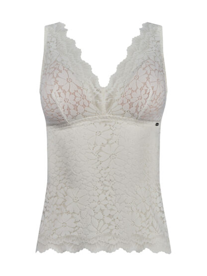 Skiny Wonderfulace Bralette Top, Ivory