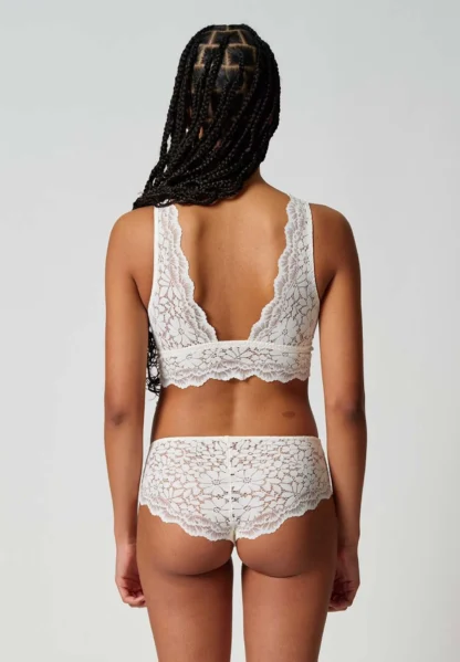 Skiny Bralette uden bøjle, Ivory - Image 4