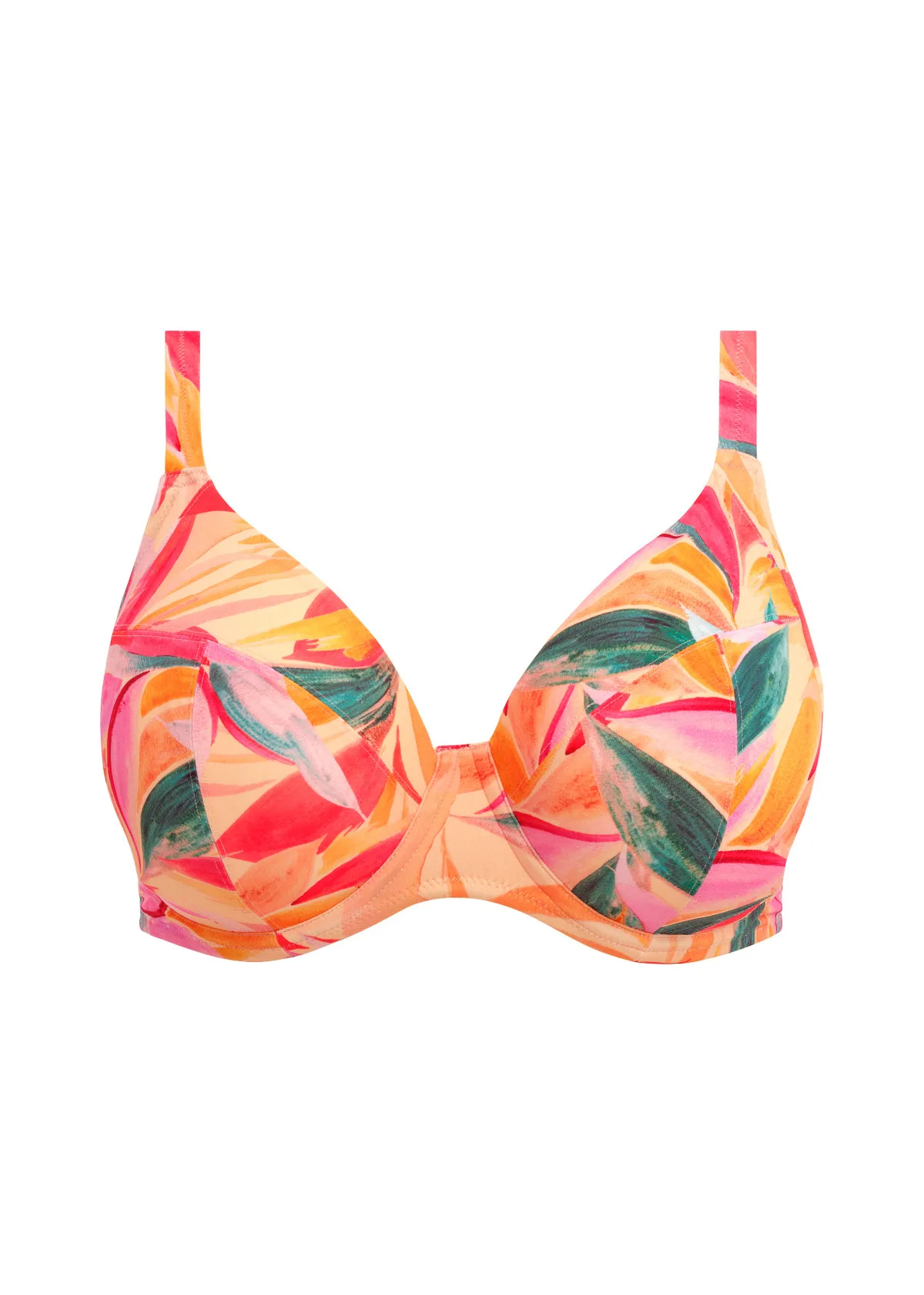 Elomi Sancho Beach Mango Plunge Bikini Top