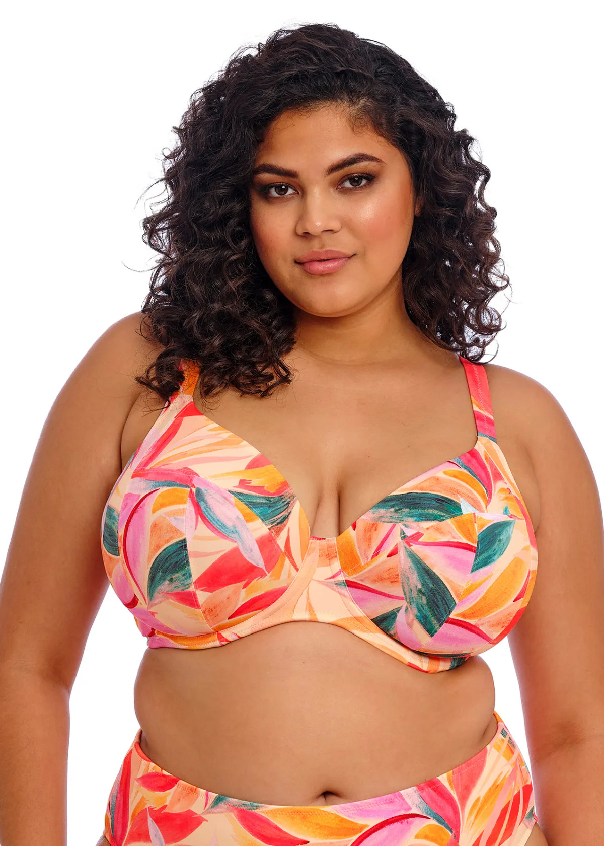 Elomi Sancho Beach Mango Plunge Bikini Top - Billede 2