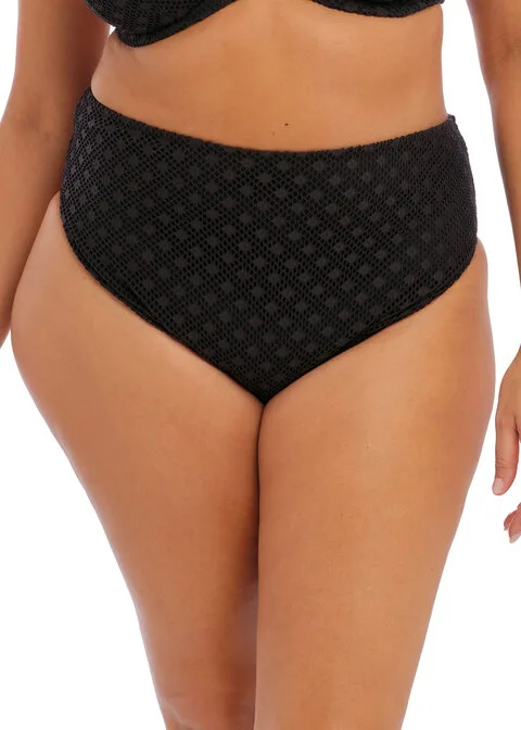 Elomi Bazaruto Black Mid Rise Bikini trusse - Billede 2