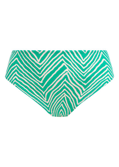 Fiji Falls Marine Mid Rise Bikini trusse, Marine