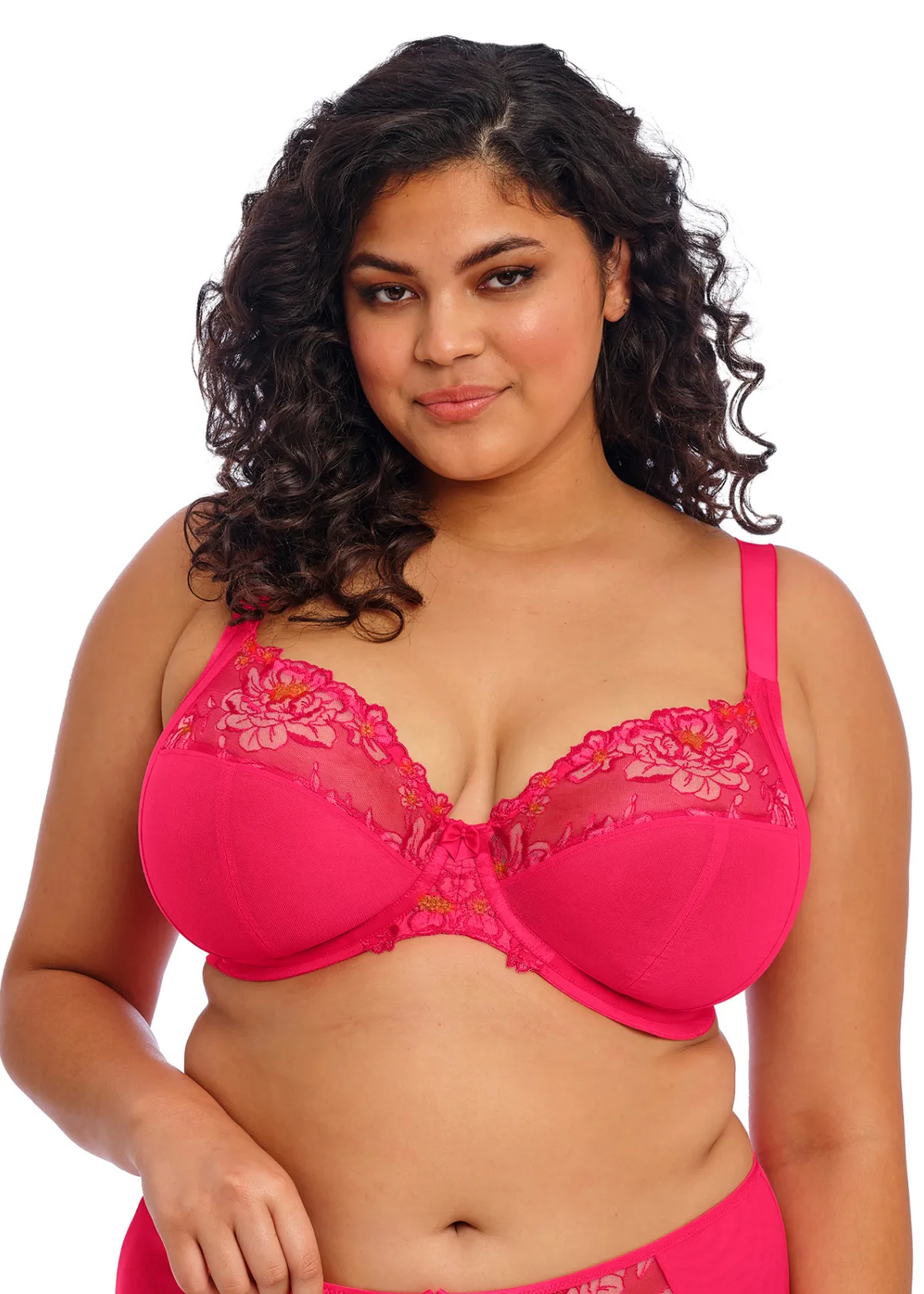 Elomi Teagan Plunge bøjle-BH, Azalea - Billede 2