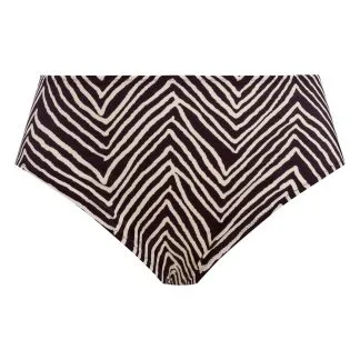 Elomi Fiji Falls Mid Rise Bikini trusse, sort
