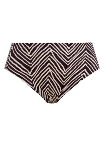 Elomi Fiji Falls Mid Rise Bikini trusse, sort