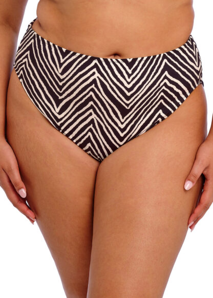 Elomi Fiji Falls Mid Rise Bikini trusse, sort - Image 2
