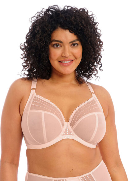 Elomi Matilda Plunge BH med bøjle, Pearl Blush - Image 2