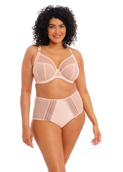 Elomi Matilda Plunge BH med bøjle, Pearl Blush - Image 3