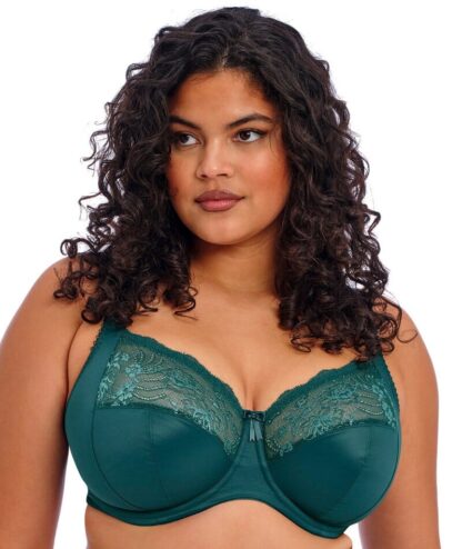 Elomi Morgan BH med bøjle, Deep Teal - Image 2