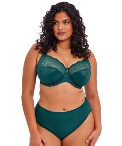 Elomi Morgan BH med bøjle, Deep Teal - Image 4