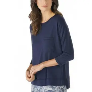 Mey Demi Shirt 3/4-ærmet bluse, Night Blue