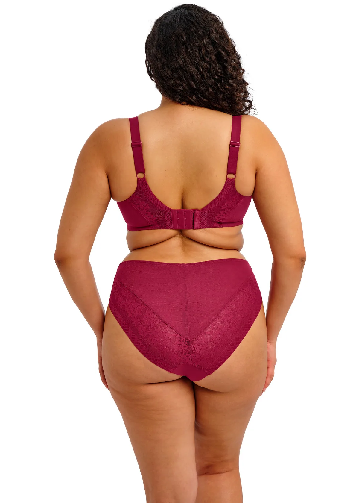 Elomi Nerina Plunge BH, Rouge - Billede 4