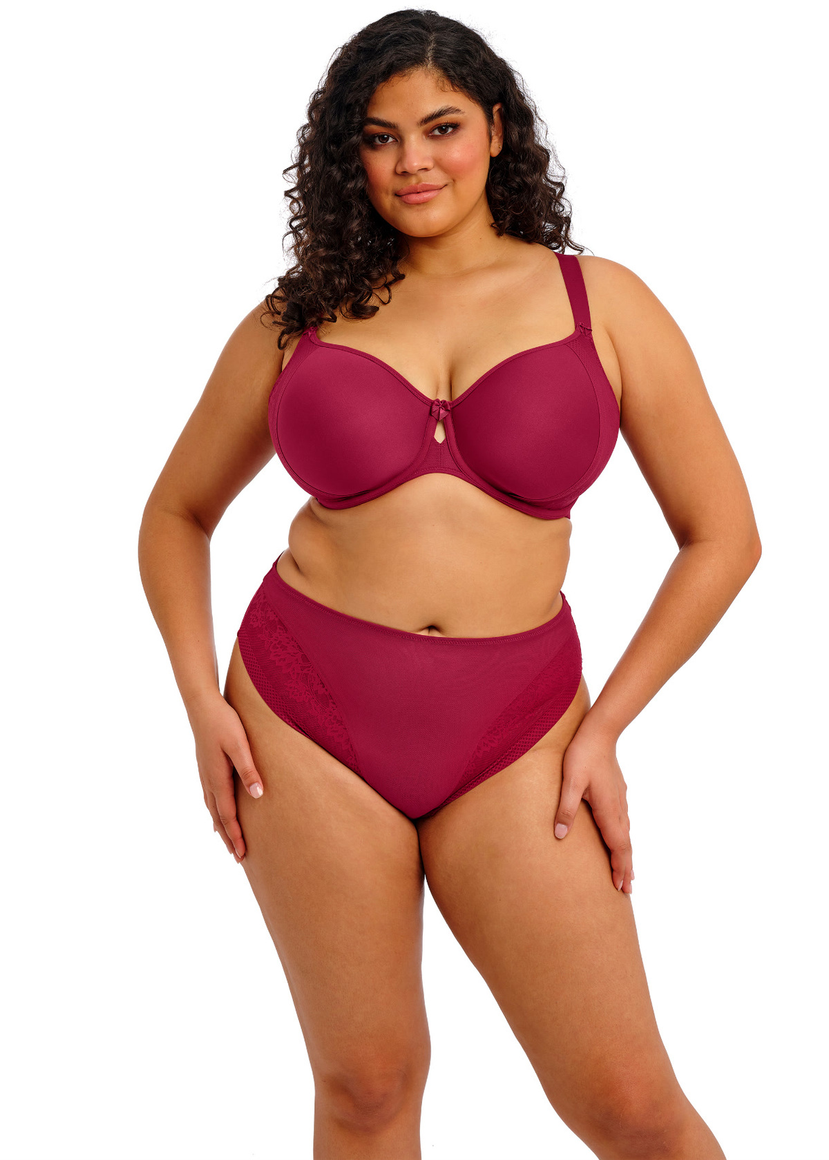 Elomi Nerina Rouge High Leg trusse, Rouge - Billede 3