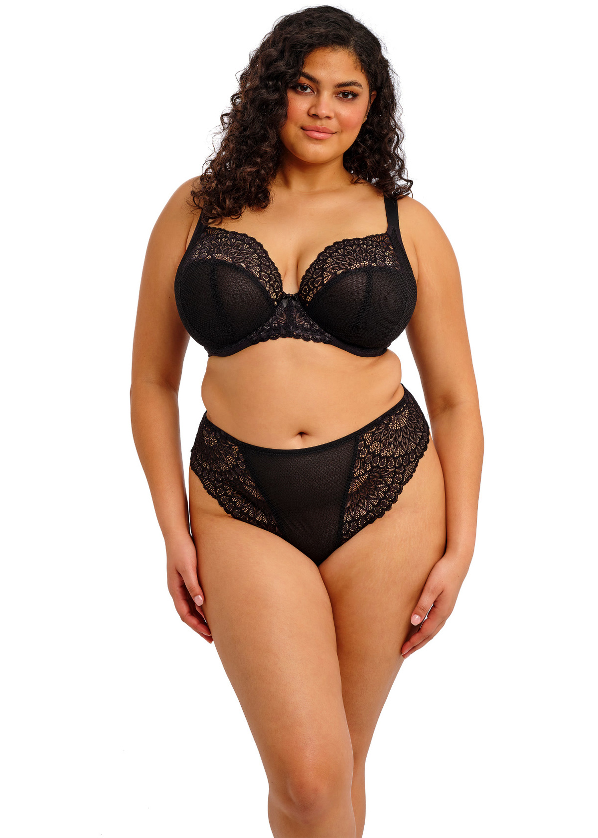 Elomi Tiernie Black Thong, sort - Billede 3