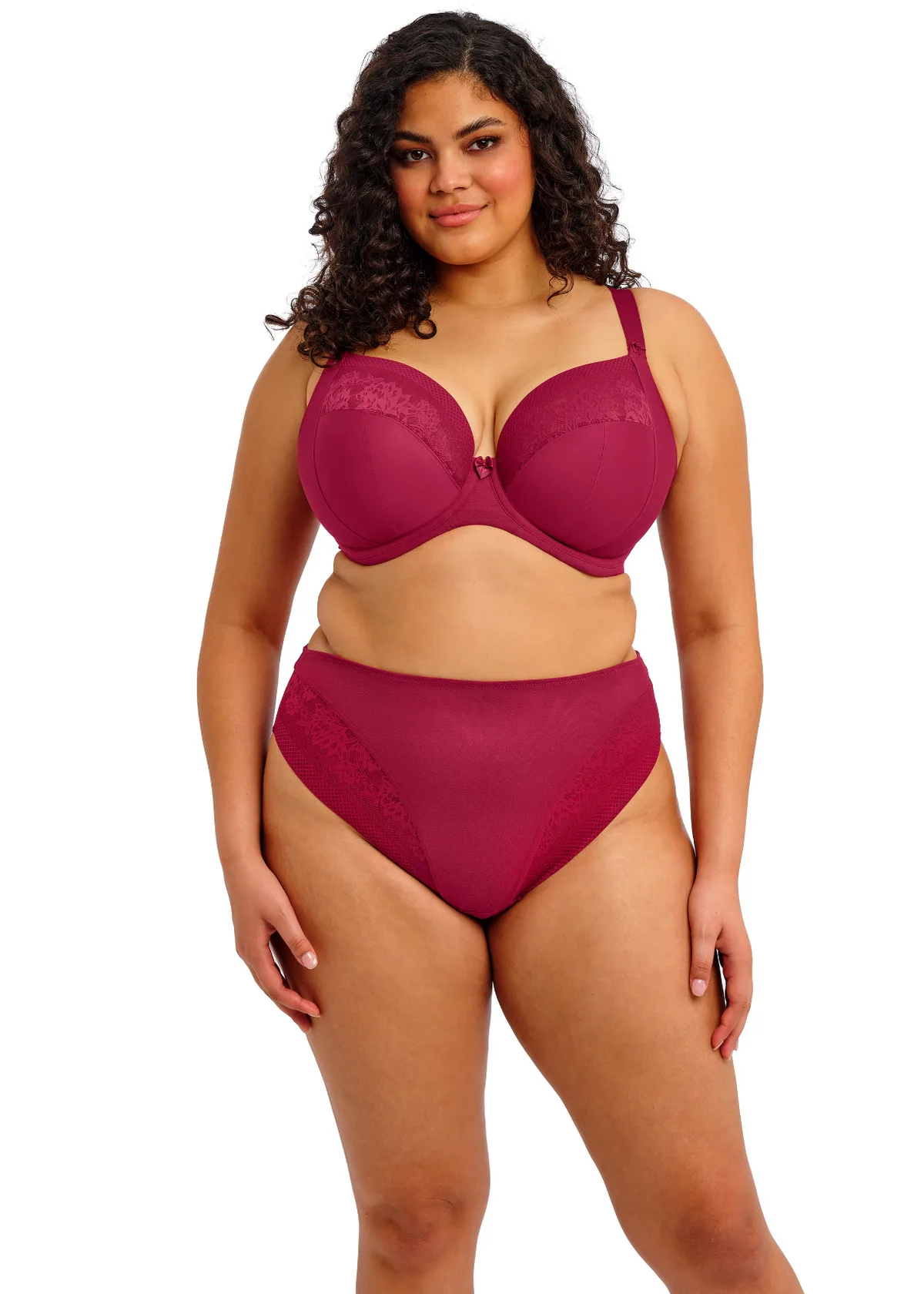 Elomi Nerina Plunge BH, Rouge - Billede 3