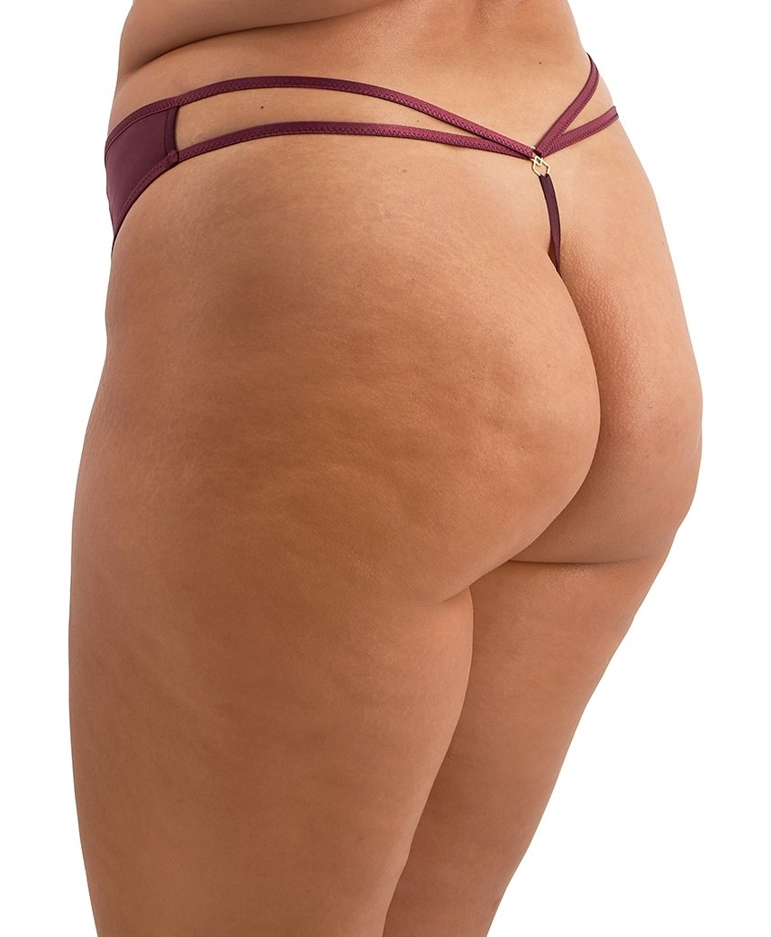 Elomi Sachi Thong trusse, Cabernet - Billede 4