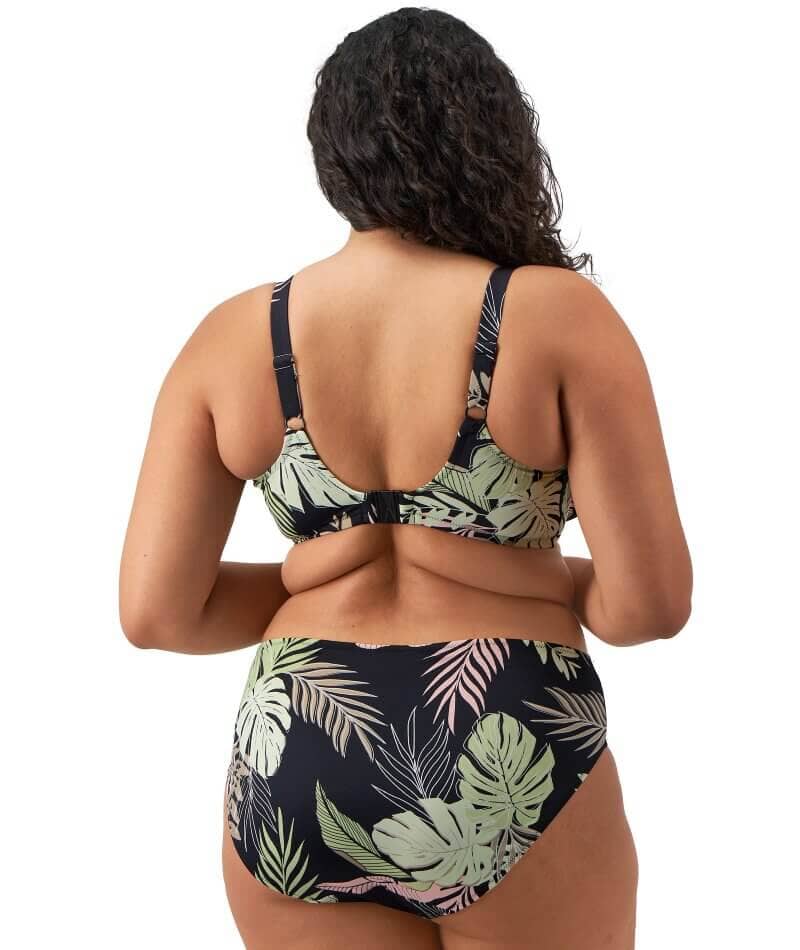 Elomi Swim Tropical Retreat Plunge Bikini Top med bøjle - Billede 5