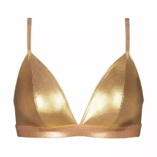 Mey Luxe Gold Set | Triangle-BH & matchende trusse – luksus i guld