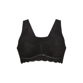 Anita Essential Lace Bralette, Antracit